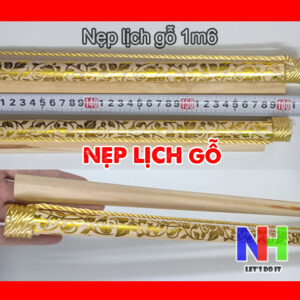 nẹp gỗ treo tranh 1m6