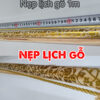 Nẹp gỗ treo tranh/lịch size 1m