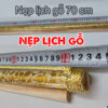 Nẹp gỗ treo tranh/lịch size 70cm